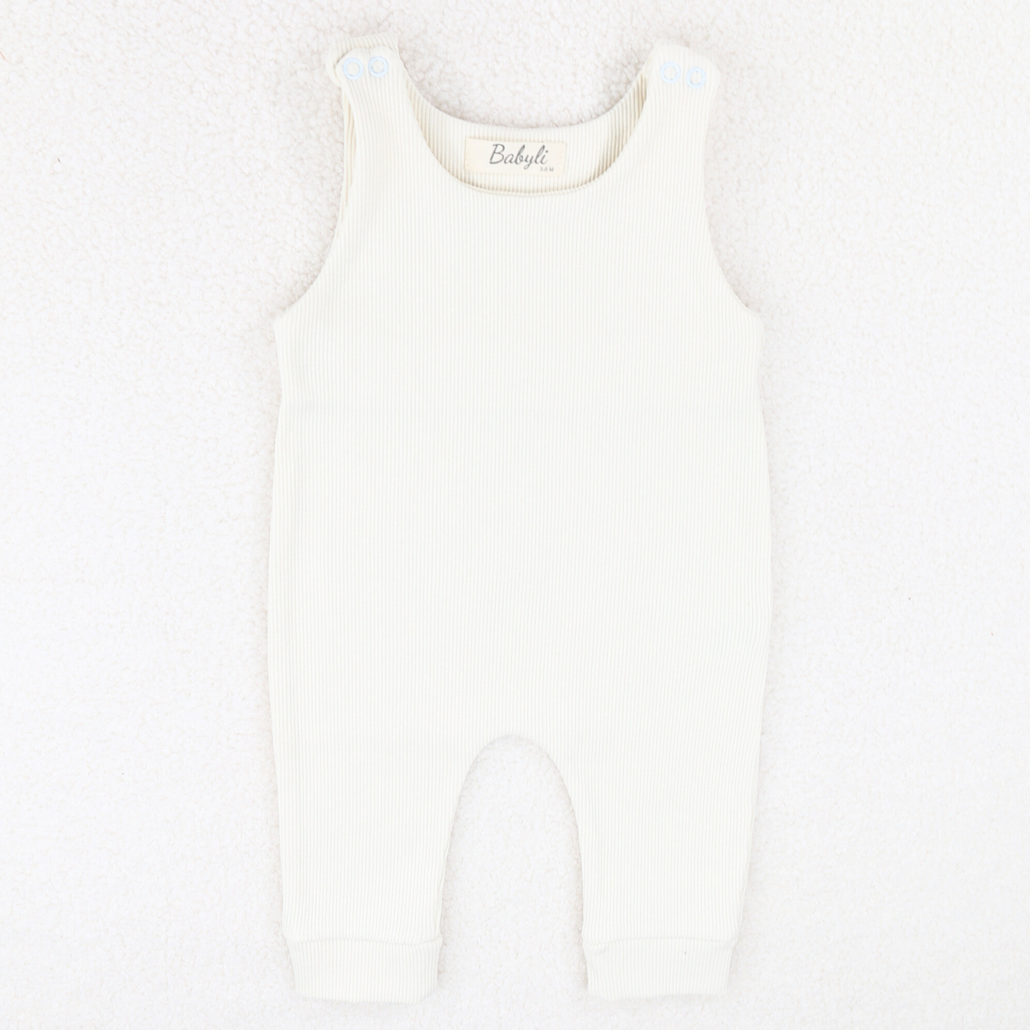 White Baby & Toddler Dungarees