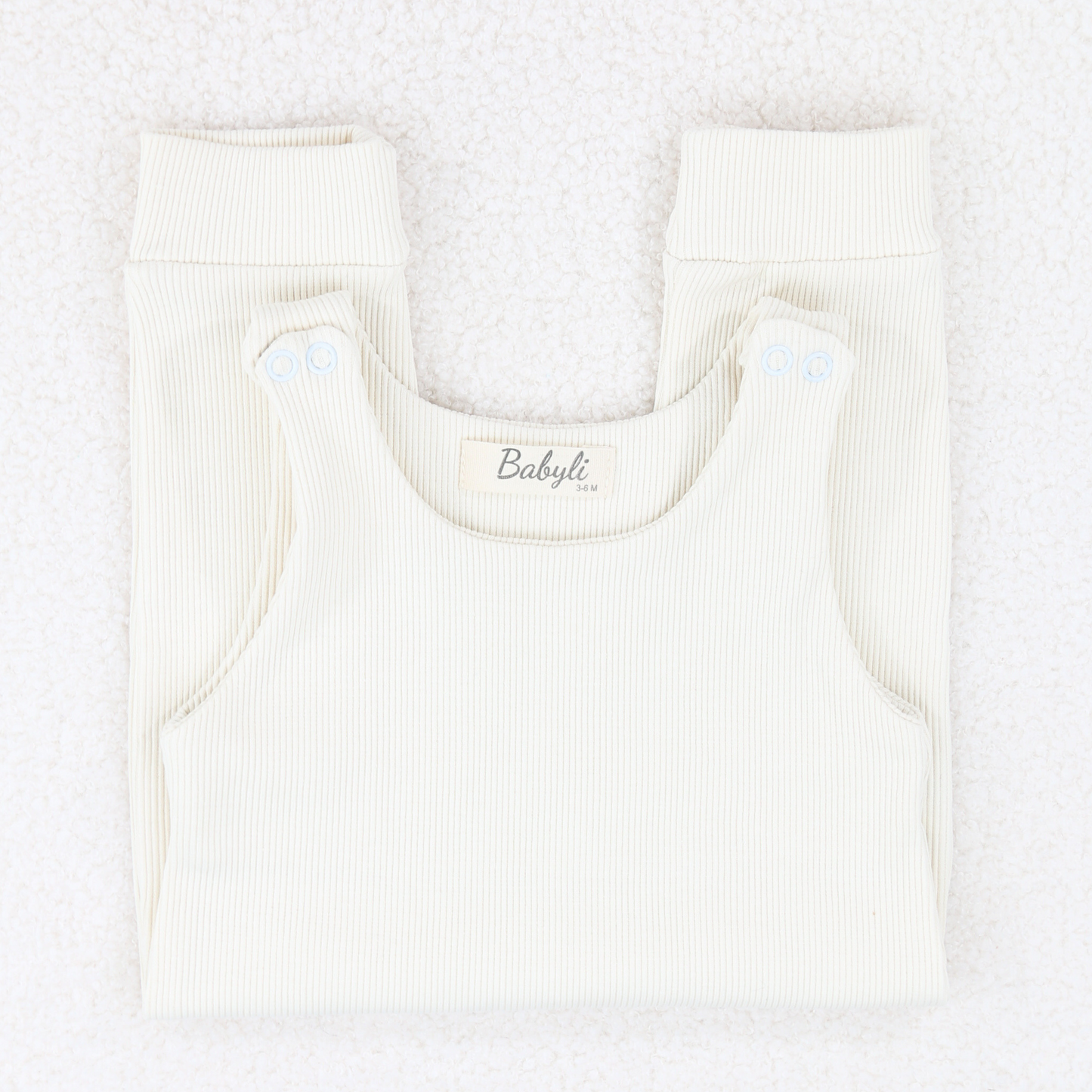White Baby & Toddler Dungarees