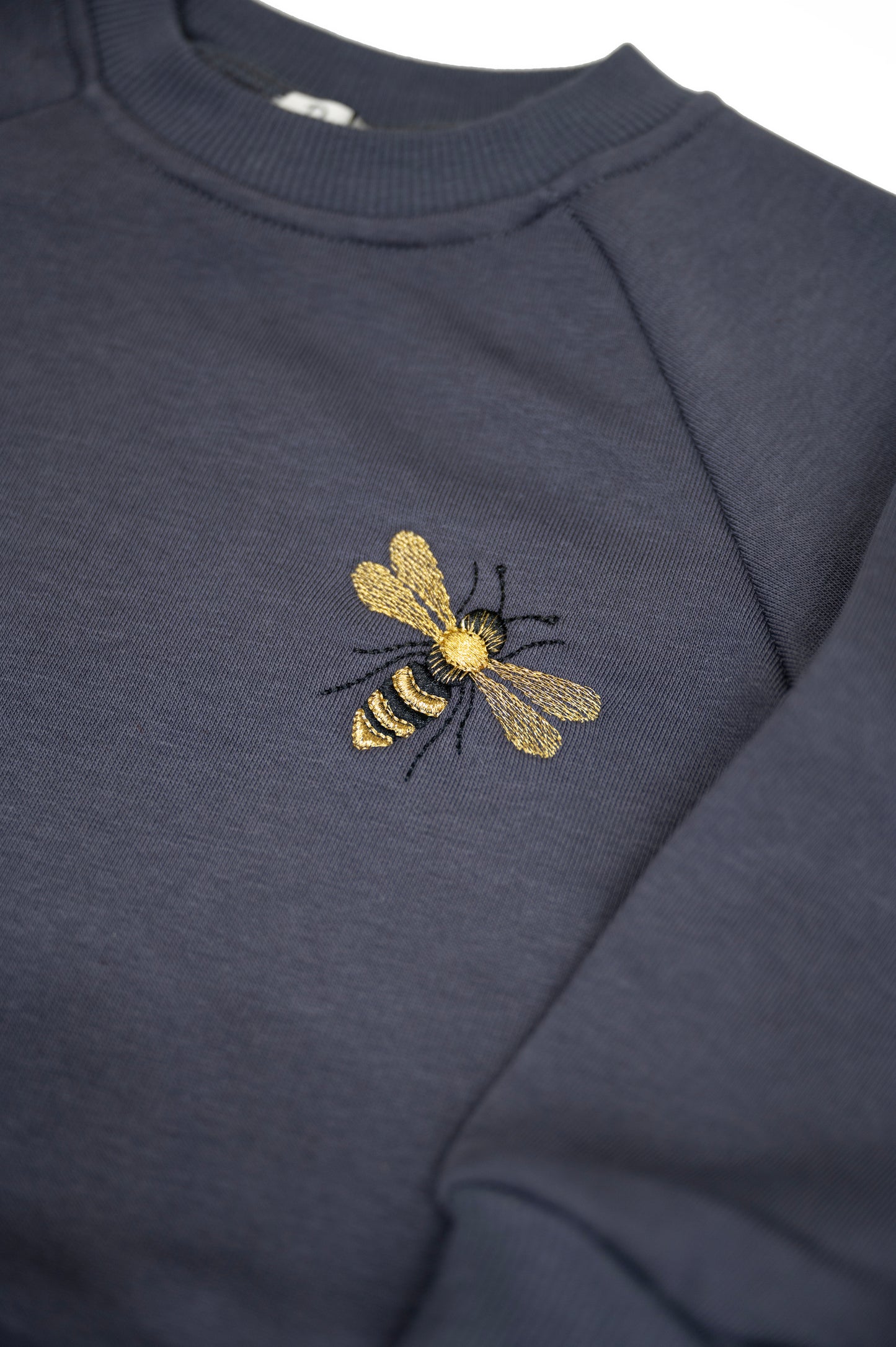 Navy Blue Bee Sweatshirt