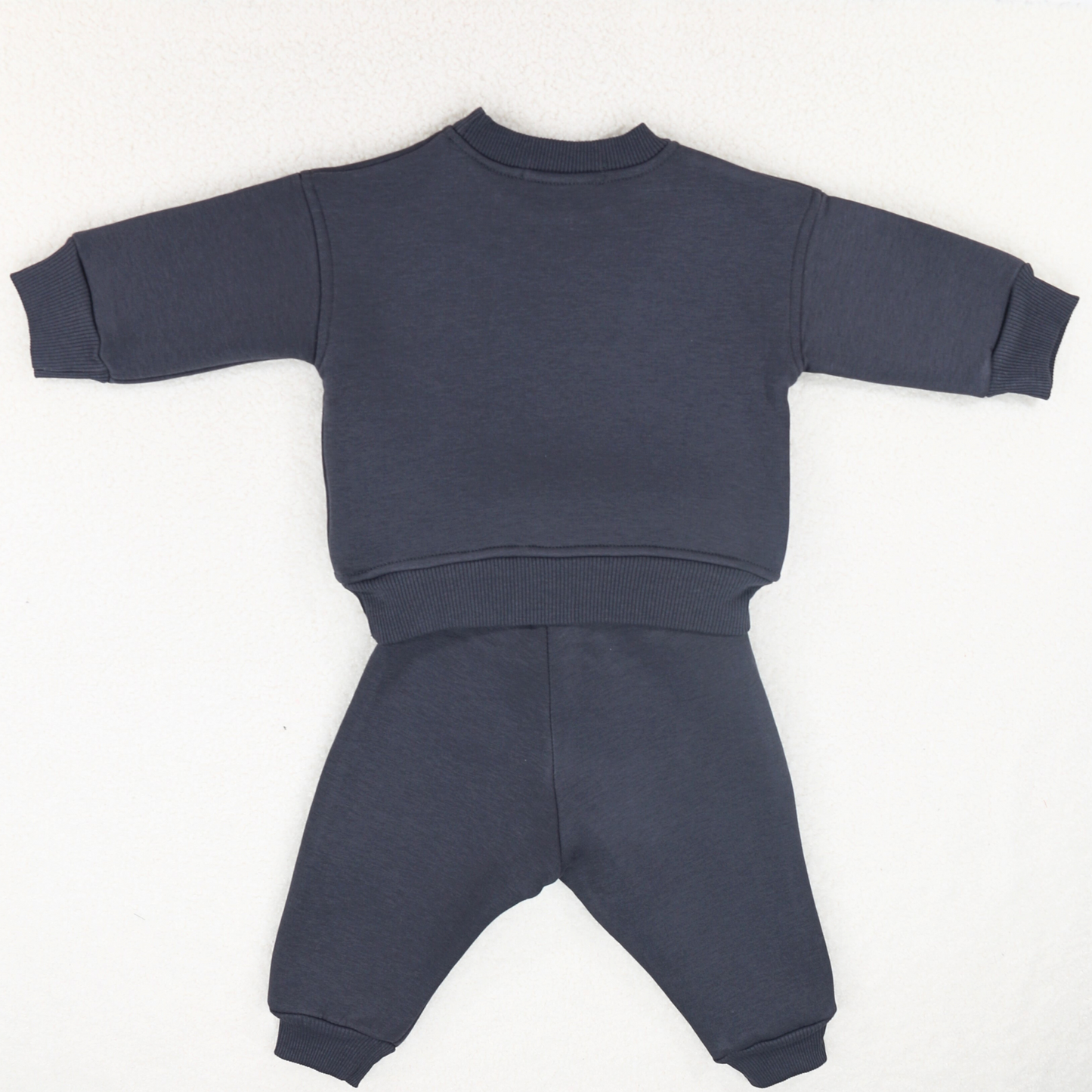 Navy Blue Turtle Baby & Toddler Cotton Tracksuit