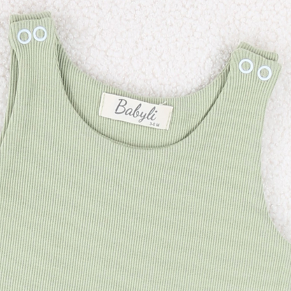 Green Baby & Toddler Dungarees 4