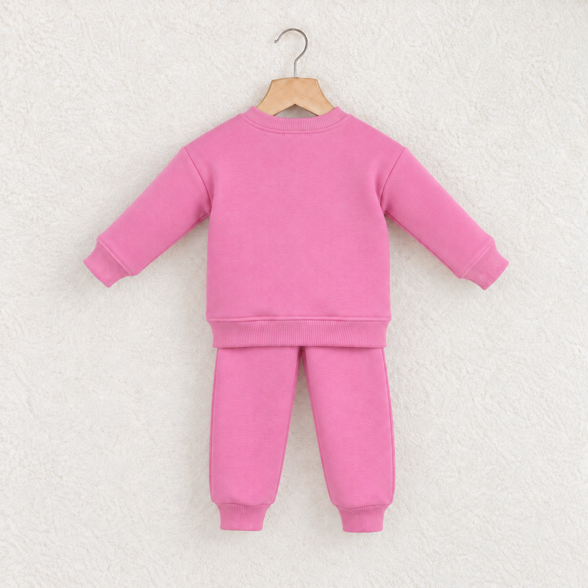 Babyli pink butterfly baby toddler tracksuit back view